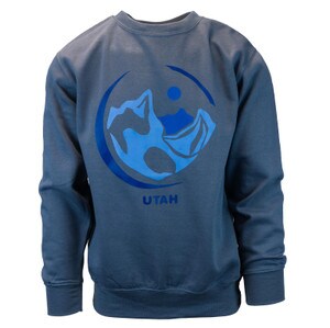 SWEATSHIRT CREW MOUNTAINS UTAH